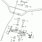 XL250 Руль и панель переднего номера