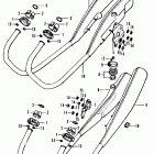 CB350F Глушитель
