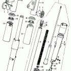 CB350F Передняя вилка