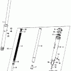 CB360 Передняя вилка