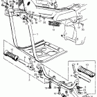 CT90K5 Main pipe cover  @ crankcaseprotector @ step