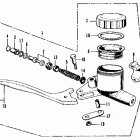 CB350F Тормозной цилиндр