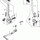 CL450K4 Change pedal @ kick arm