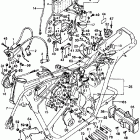 CB200 Frame @ tools @ wire harness