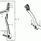 CT90K5 Kick starter @ change pedal
