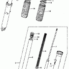 CL450K6 Front fork k5-k6
