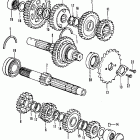 CB350F Трансмиссия