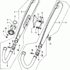 CB450K6 Глушитель