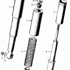 CT90K5 Задний амортизатор