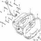 CB360 Крышка картера правая