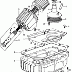 CB350F Oil filter @ oil pan