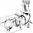 CT90K5 Headlight @ speedometer