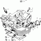 CB450K6 Головка цилиндра