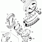 CL125S Переднее колесо