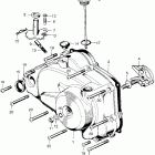 QA50 Крышка картера правая