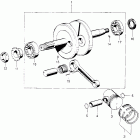 QA50 Piston @ crankshaft
