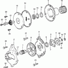 XR75 Oil filter rotor @ oil pump