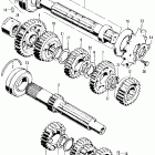 CB500K2 Трансмиссия