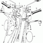 CB175K7 Levers @ switches @ cables