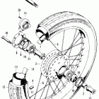 CB500K2 Переднее колесо