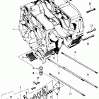 SL70 Crankcase @ oil pump