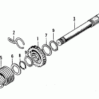 CT70K2 Кик стартер