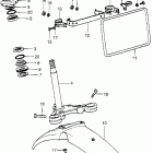 XR75 Steering stem @ front fender