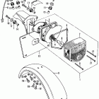 CT70K2 Задний фонарь и крыло