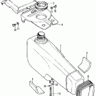 CT70K2 Топливный бак