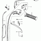 CB350G Left handle switch @ cable