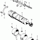 CB175K7 Gearshift fork @ drum