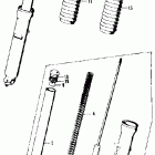 CB500K2 Передние аммортизаторы