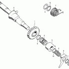 CB350G Кик стартер