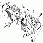 CT70K2 Цилиндр и головка цилиндра