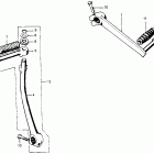 CL100S3 Change pedal @ kick starter arm