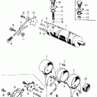 CB500K2 Gearshift fork @ drum