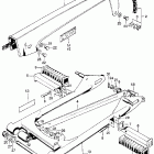 CL100S3 Swingarm @ chain case