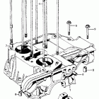 CB350G Upper crankcase