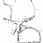 CB350G Cb350g front brake hose