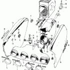 CB500K2 Air cleaner @ side cover