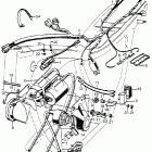CB350G Wire harness @ ignition coil @ switch