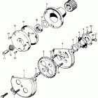 CL100S3 Oil filter rotor @ oil pump