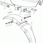 XR75 Seat @ rear fender