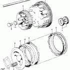 CB175K7 Сцепление
