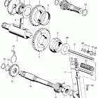 QA50 Transmission @ kick starter arm