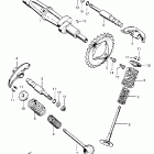CB350G Распредвал и клапана
