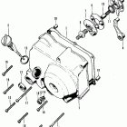 CT70K2 Крышка картера правая