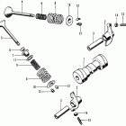 SL70 Распредвал и клапана