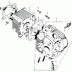 Z50AK4 Cylinder head @ cylinder