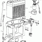 CB350G Battery @ magnetic switch